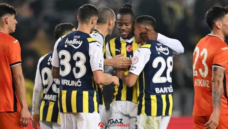 Fenerbahçe, Adanaspor’u 6-0 yenerek Ziraat Türkiye Kupası’nda son 16 turuna yükseldi