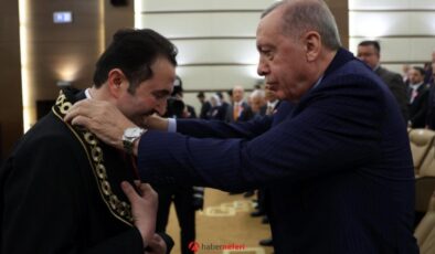 Erdoğan AYM’deki törene katıldı