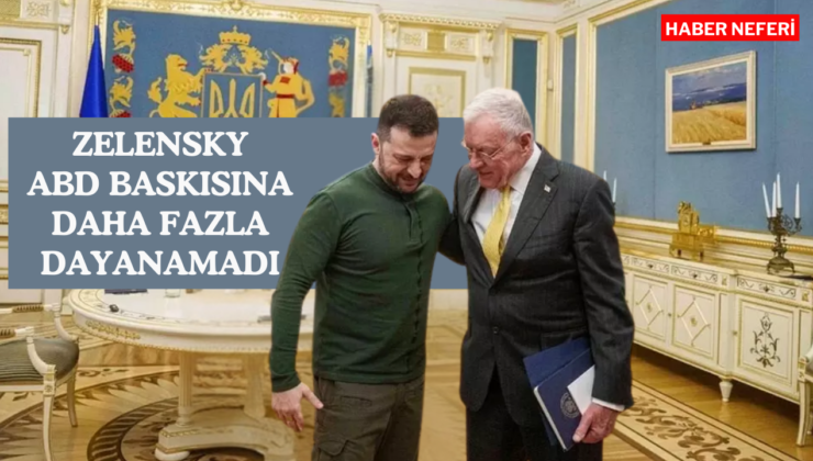 ABD’den Ukrayna’ya imzala baskısı! Zelenskiy kararını verdi