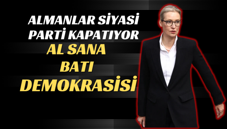 Almanya’da siyasi kriz: Parlamento aşırı sağcı AfD’yi kapatmak için harekete geçti
