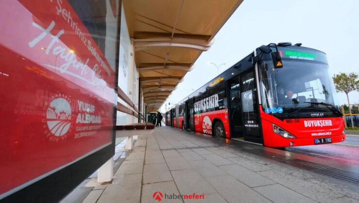 Sakarya’da toplu ulaşımda birinci tercih metrobüs